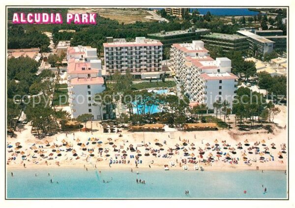 Mallorca Alcudia Park Fliegeraufnahme