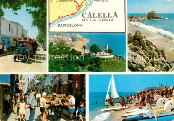 Calella de la Costa Vista de la poblacion