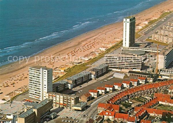 Zandvoort Holland Fliegeraufnahme