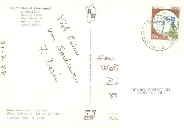 Palau Sardegna Fliegeraufnahme – Bild 2