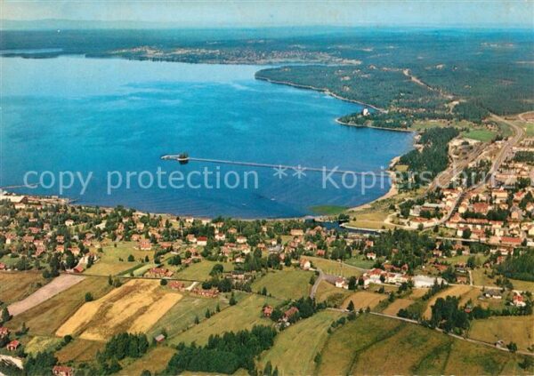 Dalarna Rättvig Flygbild over Lerdal del av sam