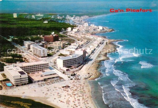 Can Picafort Mallorca Hotel Son Baulo Fliegeraufnahme