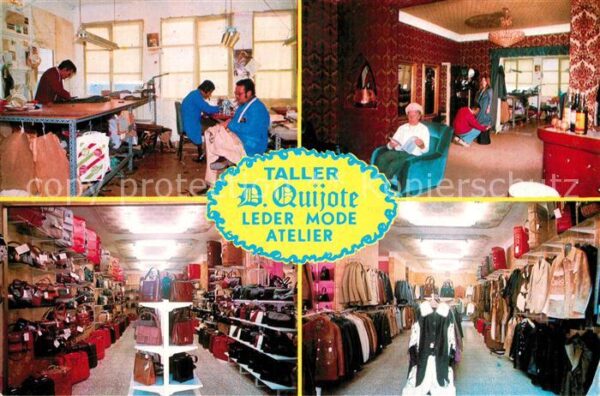 Arenal Mallorca Taller Don Quijote Leder Mode Atelier