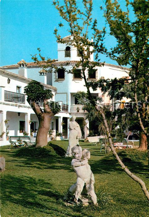 San Pedro de Alcantara Hotel Cortijo Blanco Jardin y Fachada i
