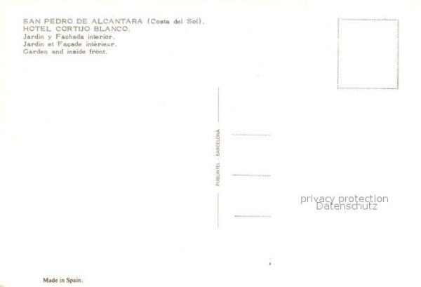 San Pedro de Alcantara Hotel Cortijo Blanco Jardin y Fachada i – Bild 2