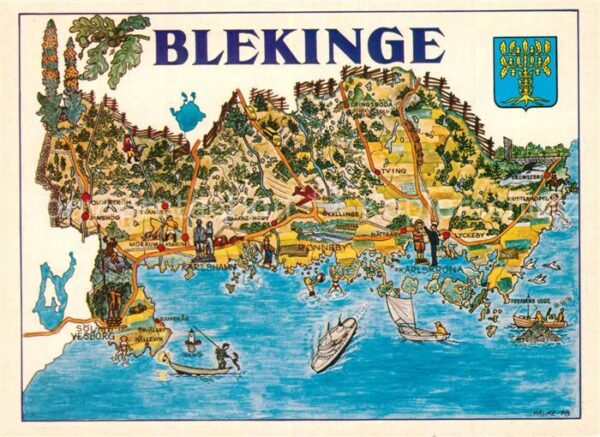 Blekinge Panoramakarte