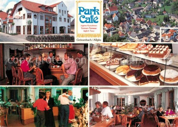 Groenenbach Bad Park Cafe Gasträume Theke Tanzfläche
