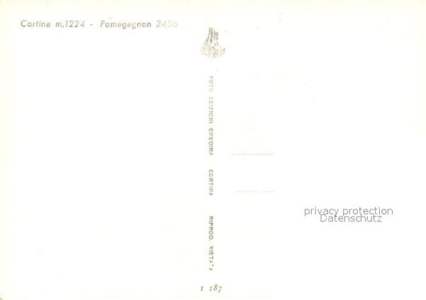 Cortina d Ampezzo mit Pomagagnon – Bild 2