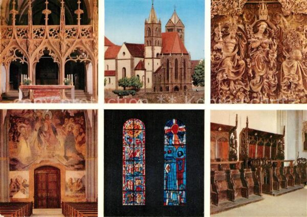Breisach Rhein St Stephans Münster Inneres Teilansicht