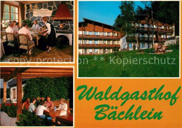 Mitwitz Waldgasthof Bächlein Gaststube Freisitz
