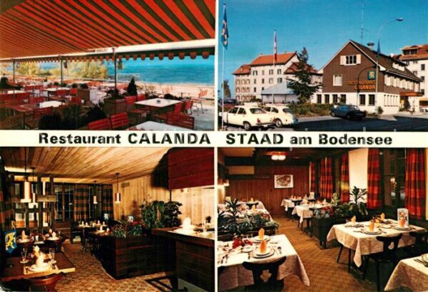 Staad Konstanz Restaurant Calanda Gasträume Terrasse