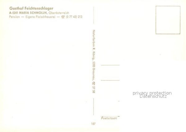 Maria Schmolln Gasthof Feichtenschlager – Bild 2