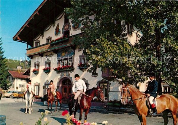 Koessen Tirol Gasthof Post Reiter