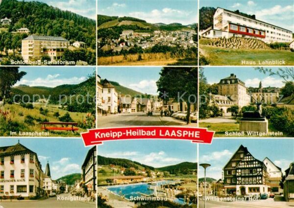 Bad Laasphe Schlossberg Sanatorium Haus Lahnblick L