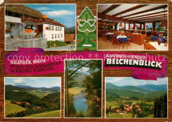 Sallneck Gasthaus Pension Belchenblick Gaststube
