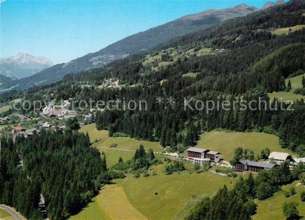 Berg Drautal Ferienhotel Glocknerhof Fliegeraufnahme