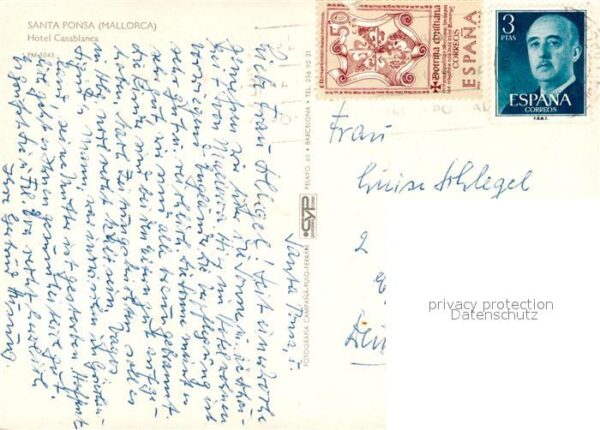 Santa Ponsa Mallorca Islas Baleares Hotel Casablanca Pool – Bild 2