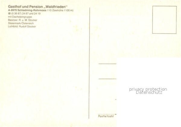 Schladming Obersteiermark Gasthaus Pension Waldfrieden – Bild 2