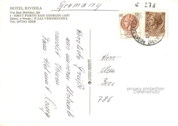 Porto San Giorgio Hotel Riviera – Bild 2