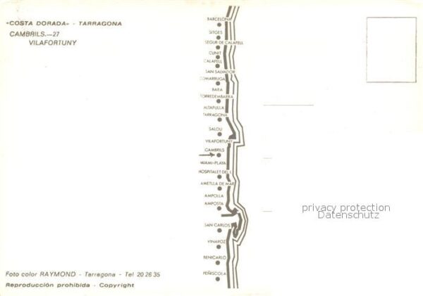 Tarragona Fliegeraufnahme Vilafortuny Cambrils – Bild 2