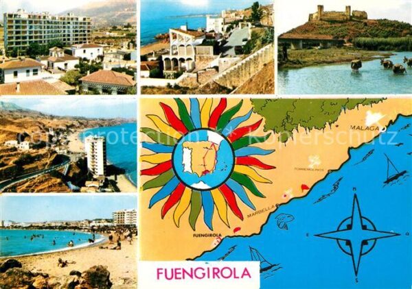 Fuengirola Hotel Strand Lageplan
