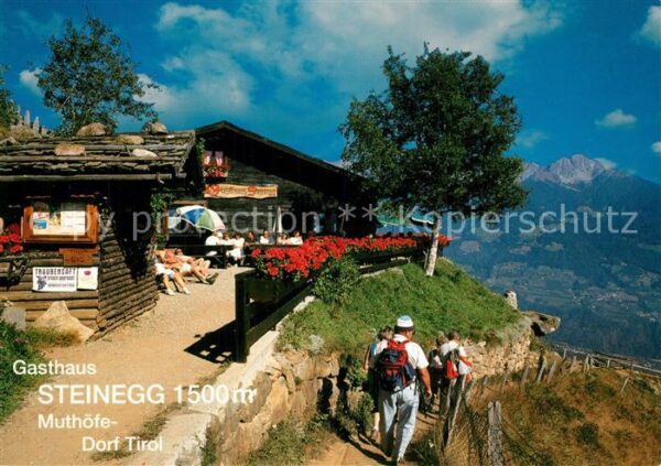 Muthoefe Dorf Tirol Gasthaus Steinegg