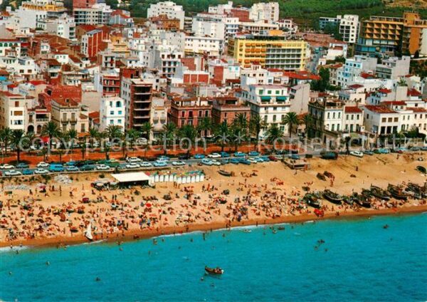 Lloret de Mar Fliegeraufnahme Playa