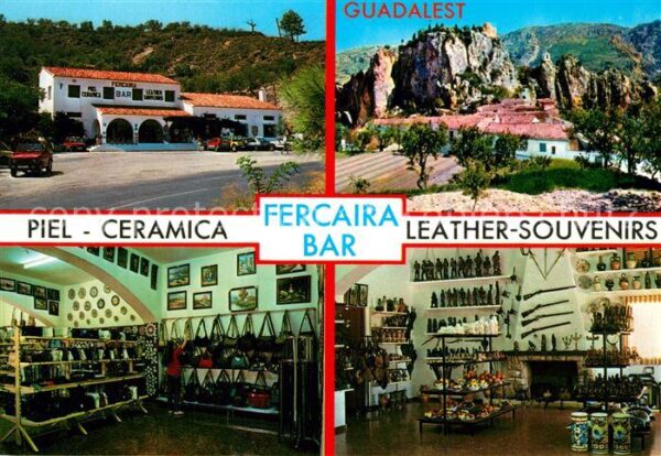 Guadalest Piel Ceramica Fercaira-Bar Leahter Souv