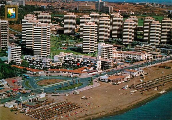 Torremolinos Fliegeraufnahme Paseo Maritimo