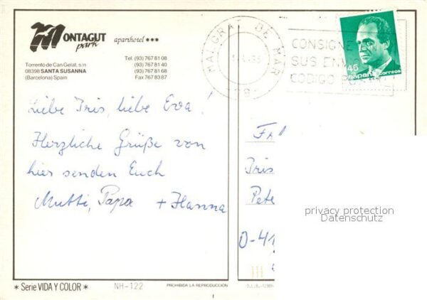 Santa Susanna Montagut Park Hotel Strand – Bild 2