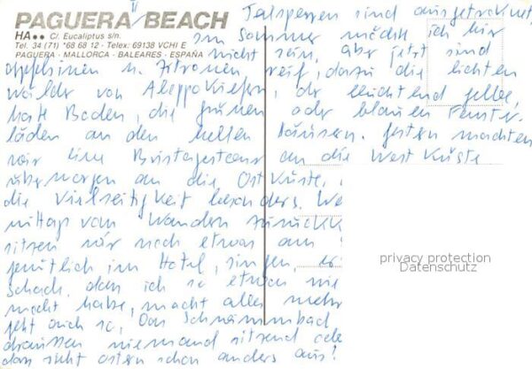 Paguera Mallorca Islas Baleares Paguera Beach Pool – Bild 2