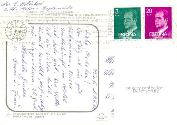 Puerto de la Cruz Fliegeraufnahme Hotel an der Matianes K – Bild 2