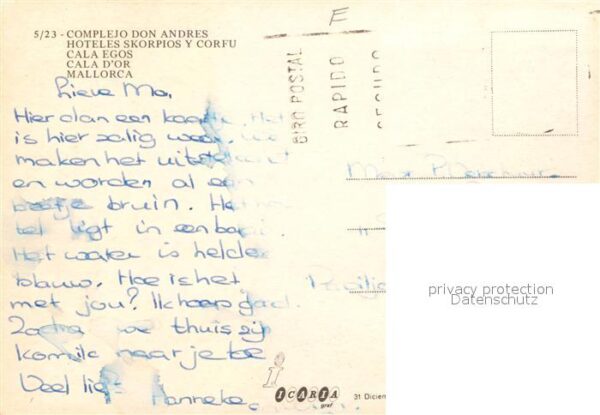 Cala Egos Complejo don Andres Hoteles Skorpios y – Bild 2