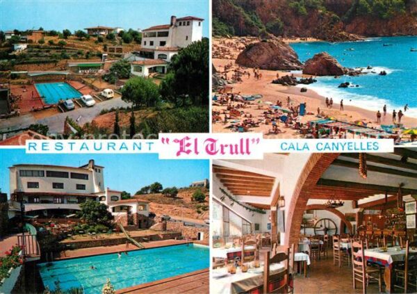 Cala Canyellas Strand Pool Restaurant Hostal El Trull