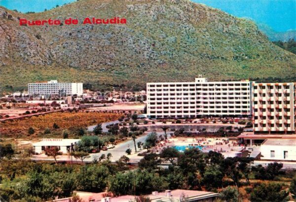 Puerto de Alcudia Fliegeraufnahme