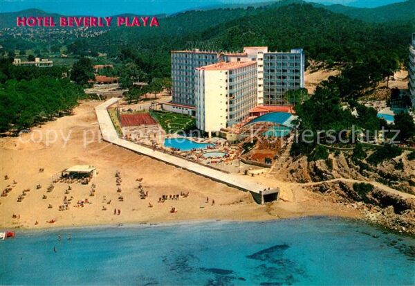 Paguera Mallorca Islas Baleares Fliegeraufnahme Hotel Beverly Playa