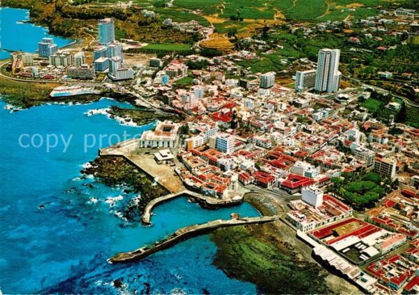 Puerto de la Cruz Fliegeraufnahme