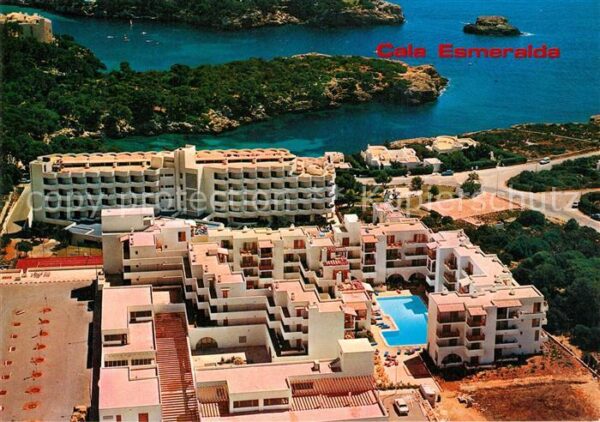 Cala d Or Cala Esmeralda Fliegeraufnahme
