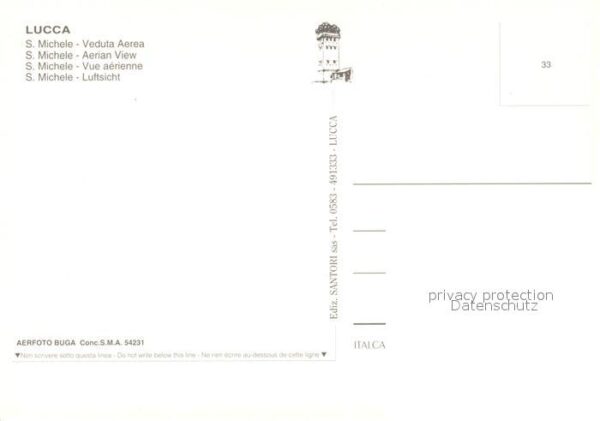 Lucca Fliegeraufnahme S. Michele – Bild 2