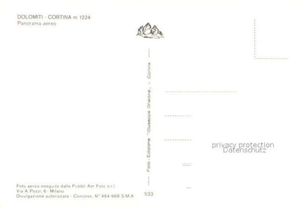 Cortina d Ampezzo Fliegeraufnahme – Bild 2