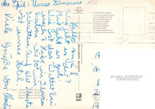 Ibiza Islas Baleares Hotel Mare Nostrum Playa den Bossa – Bild 2