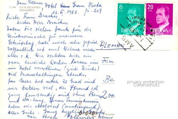 Can Picafort Mallorca Fliegeraufnahme – Bild 2