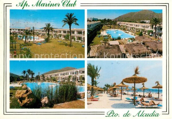 Alcudia Mallorca Mariner-Club Strand Pool
