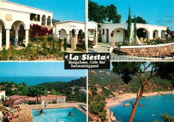 Lloret de Mar Bungalows La Siesta Caf? Bar Pool