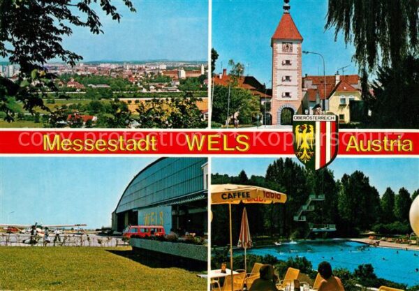 Wels Messestadt Pool Stadtturm