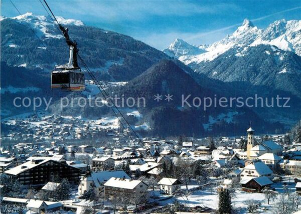 Schruns Tschagguns Hochjochseilbahn Golm Zimba