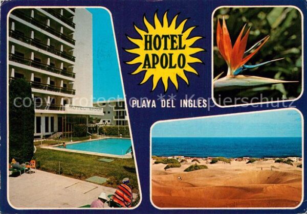 Playa del Ingles Hotel Apolo Dünen