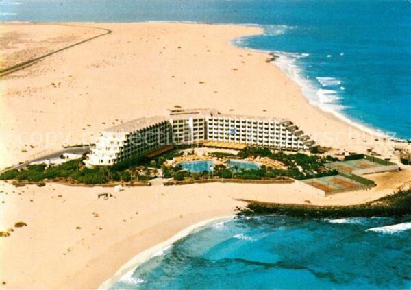 Corralejo Fliegeraufnahme Hotel Tres Islas