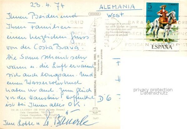 Lloret de Mar Cala Canyelles El Trull – Bild 2