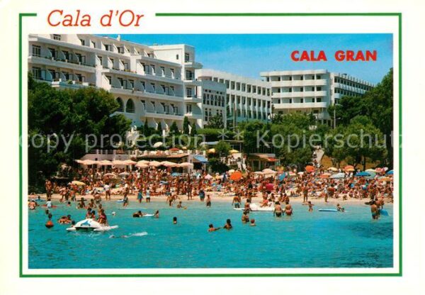 Cala d Or Cala Gran Strand